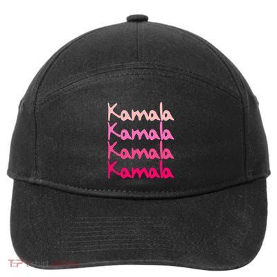 Kamala First Name 7-Panel Snapback Hat