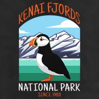 Kenai Fjords National Park Us Puffin Bird Alaska Adult Drive Performance Visor