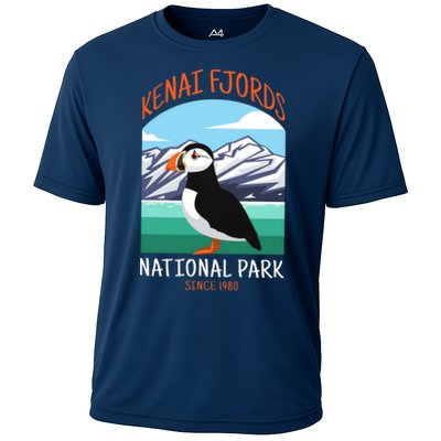 Kenai Fjords National Park Us Puffin Bird Alaska Performance Shirt