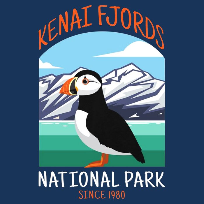 Kenai Fjords National Park Us Puffin Bird Alaska Visor