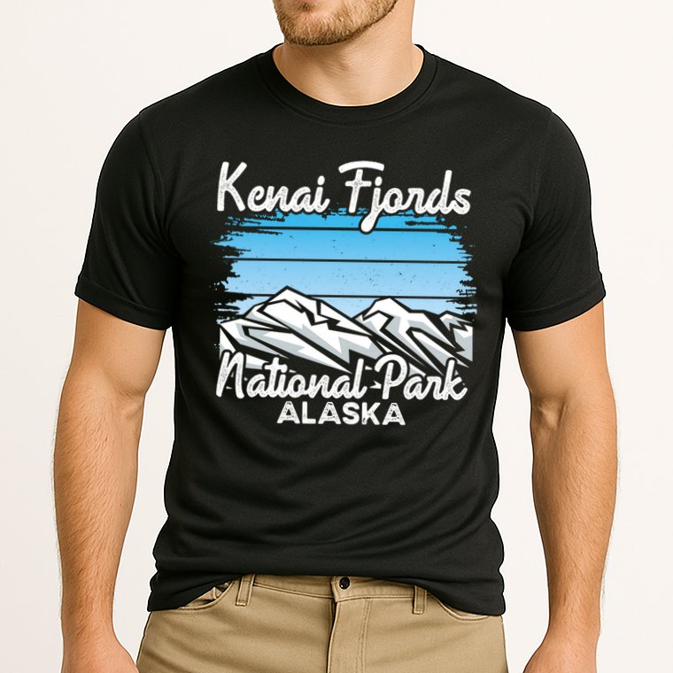 Kenai Fjords National Park Alaska Explore Nature Hiking Gift Cooling Performance Crew T-Shirt