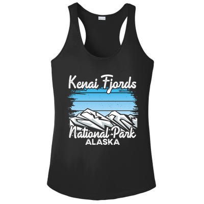Kenai Fjords National Park Alaska Explore Nature Hiking Gift Ladies PosiCharge Competitor Racerback Tank
