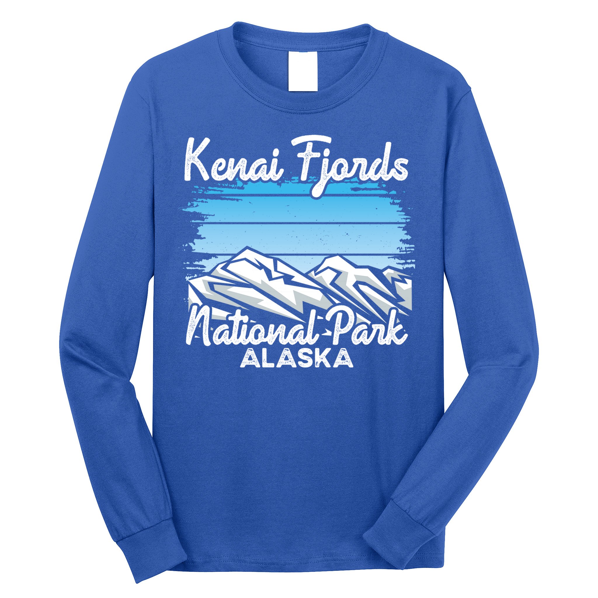 Kenai Fjords National Park Alaska Explore Nature Hiking Gift Long Sleeve Shirt