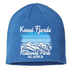 Kenai Fjords National Park Alaska Explore Nature Hiking Gift Sustainable Beanie