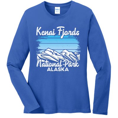 Kenai Fjords National Park Alaska Explore Nature Hiking Gift Ladies Long Sleeve Shirt