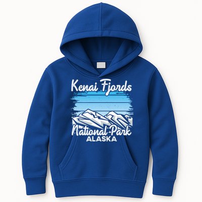 Kenai Fjords National Park Alaska Explore Nature Hiking Gift Kids Hoodie