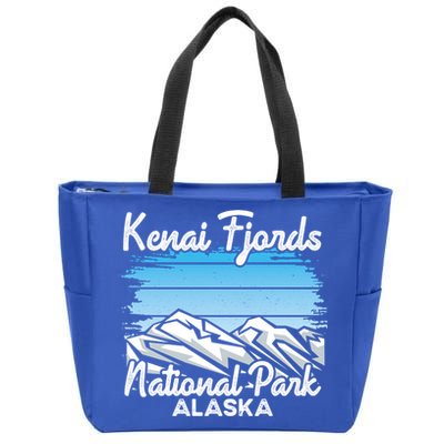 Kenai Fjords National Park Alaska Explore Nature Hiking Gift Zip Tote Bag