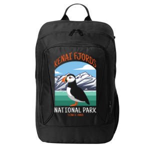 Kenai Fjords National Park Us Puffin Bird Alaska Gift City Backpack