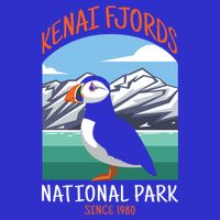 Kenai Fjords National Park Us Puffin Bird Alaska Gift 16 in Basic Backpack