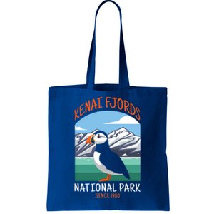 Kenai Fjords National Park Us Puffin Bird Alaska Gift Tote Bag