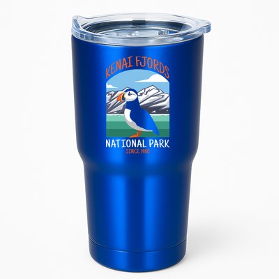 Kenai Fjords National Park Us Puffin Bird Alaska Gift Tumbler