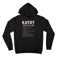 Kathy First Name Kathy Facts Floral Hoodie