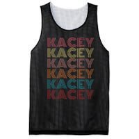 Kacey First Name Kacey Retro Mesh Reversible Basketball Jersey Tank