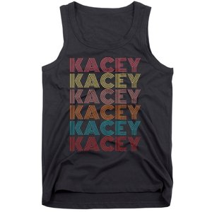 Kacey First Name Kacey Retro Tank Top