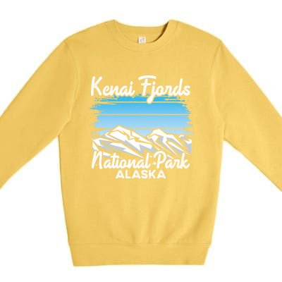 Kenai Fjords National Park Alaska Explore Nature Hiking Great Gift Premium Crewneck Sweatshirt