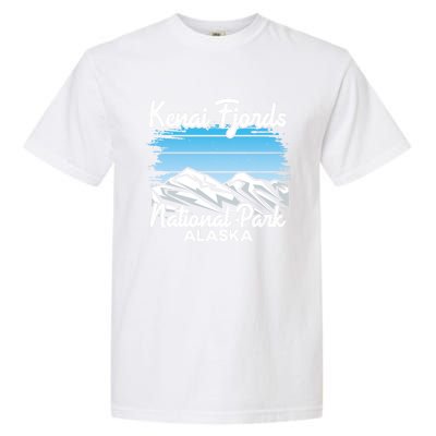 Kenai Fjords National Park Alaska Explore Nature Hiking Great Gift Garment-Dyed Heavyweight T-Shirt