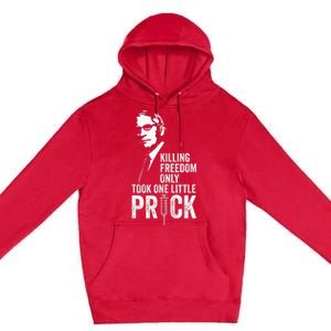 Killing Freedom Only Took One Little Prick Anti Dr Fauci Premium Pullover Hoodie