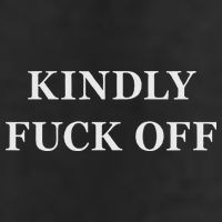 Kindly Fuck Off Would You  7 Panel Mesh Trucker Snapback Hat