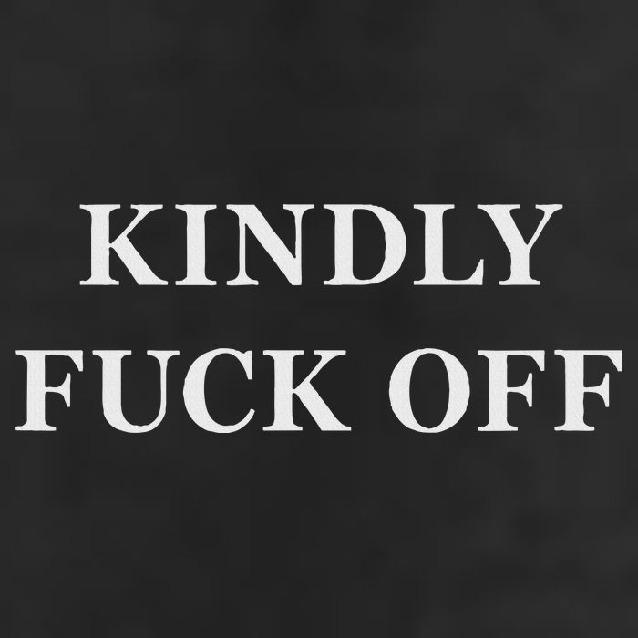 Kindly Fuck Off Would You  7 Panel Mesh Trucker Snapback Hat