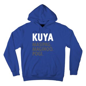 Kuya Filipino Older Brother Or Elder Brother Great Gift Funny Gift Hoodie