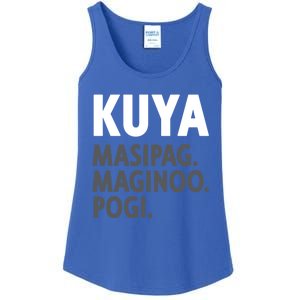 Kuya Filipino Older Brother Or Elder Brother Great Gift Funny Gift Ladies Essential Tank