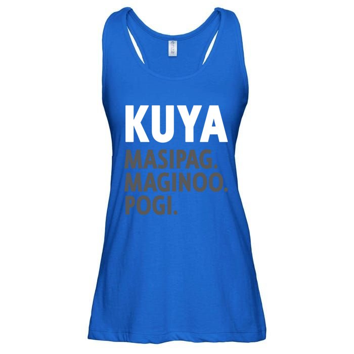 Kuya Filipino Older Brother Or Elder Brother Great Gift Funny Gift Ladies Essential Flowy Tank