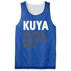 Kuya Filipino Older Brother Or Elder Brother Great Gift Funny Gift Mesh Reversible Basketball Jersey Tank