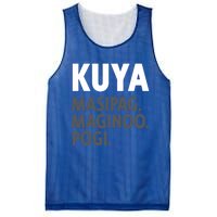 Kuya Filipino Older Brother Or Elder Brother Great Gift Funny Gift Mesh Reversible Basketball Jersey Tank