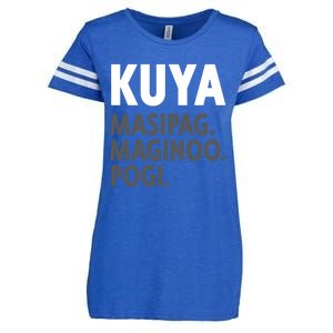 Kuya Filipino Older Brother Or Elder Brother Great Gift Funny Gift Enza Ladies Jersey Football T-Shirt