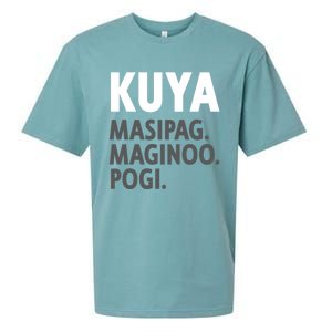 Kuya Filipino Older Brother Or Elder Brother Great Gift Funny Gift Sueded Cloud Jersey T-Shirt