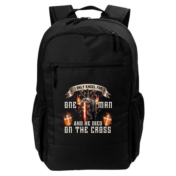 Kneel For One Man And He Died On The Cross Backpack