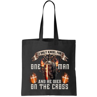 Kneel For One Man And He Died On The Cross Bag