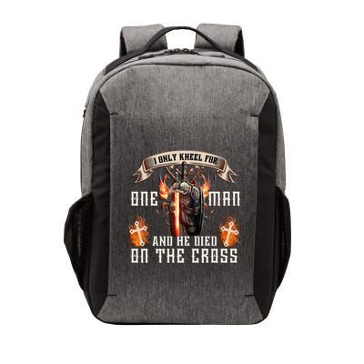Kneel For One Man And He Died On The Cross Vector Backpack