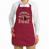 Kneel For One Man And He Died On The Cross Apron