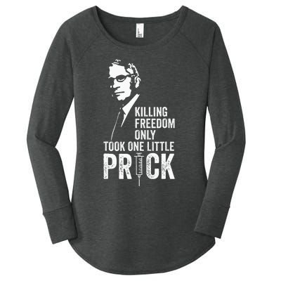 Killing Freedom Only Took One Little Prick Women's Perfect Tri Tunic Long Sleeve Shirt