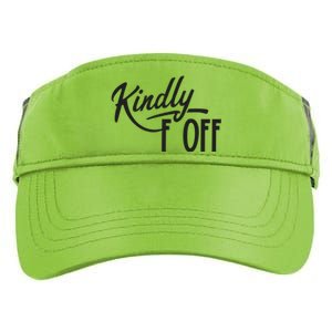 Kindly F Off Funny Adult Drive Performance Visor