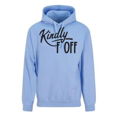 Kindly F Off Funny Unisex Surf Hoodie