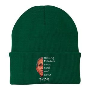 Killing Freedom Only Took One Little Prick Fauci Ouchie Knit Cap Winter Beanie