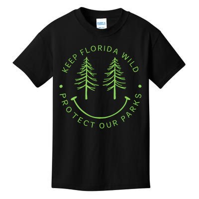 Keep FloridaS Parks Protected Florida Parks Graphic Kids T-Shirt