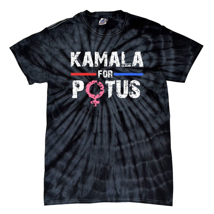 Kamala For Potus Kamala Harris Tie-Dye T-Shirt