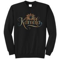 Kamala For President Lotus Flower Vote Blue 2024 Sweatshirt