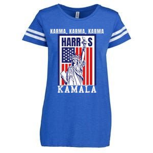 Kamala For President Slogan Statue Liberty Pro Harris Enza Ladies Jersey Football T-Shirt