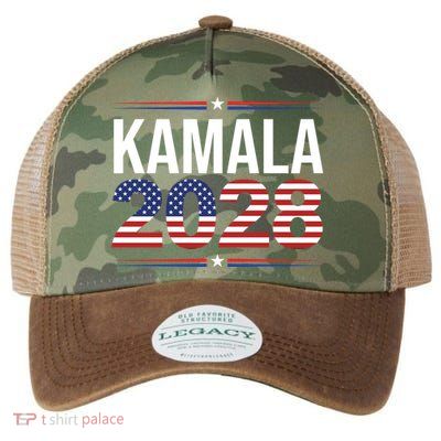 Kamala For President 2028 Retro Harris  Legacy Tie Dye Trucker Hat