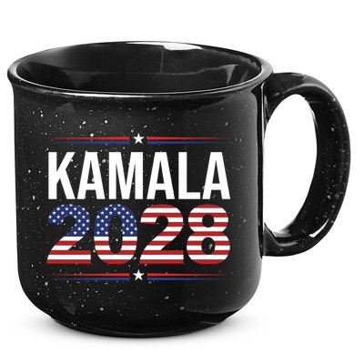 Kamala For President 2028 Retro Harris  15oz Campfire Ceramic Mug