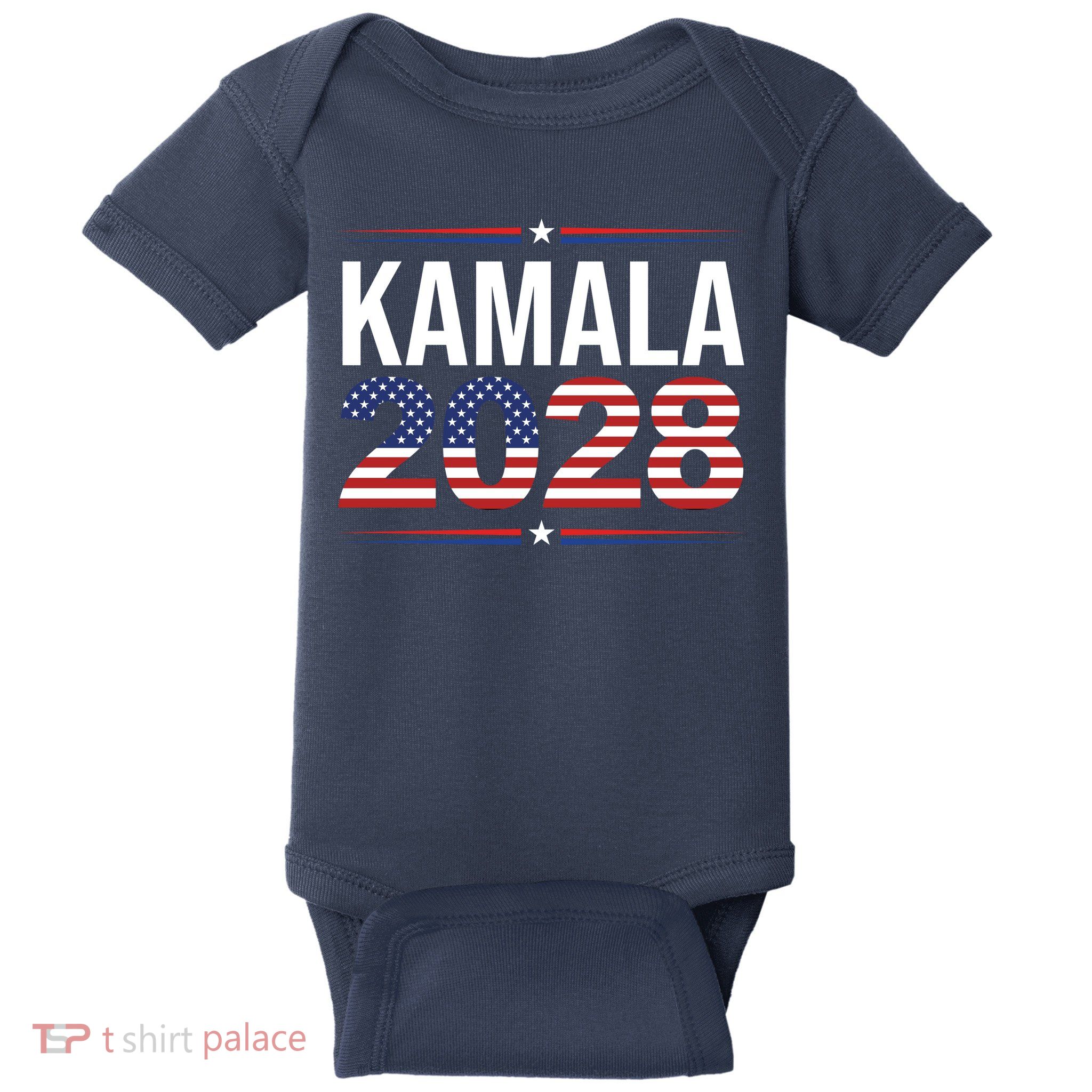 Kamala For President 2028 Retro Harris  Baby Bodysuit