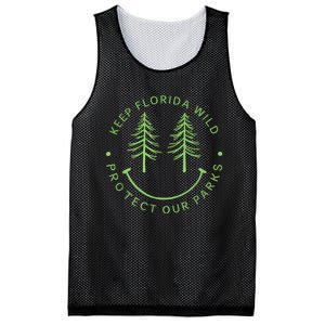 Keep FloridaS Parks Protected Florida Parks Graphic Mesh Reversible Basketball Jersey Tank