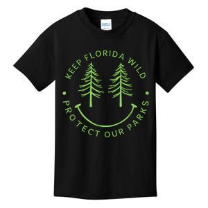 Keep FloridaS Parks Protected Florida Parks Graphic Kids T-Shirt