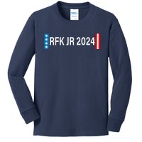 Kennedy For President 2024 Cool Flag Usa Kids Long Sleeve Shirt