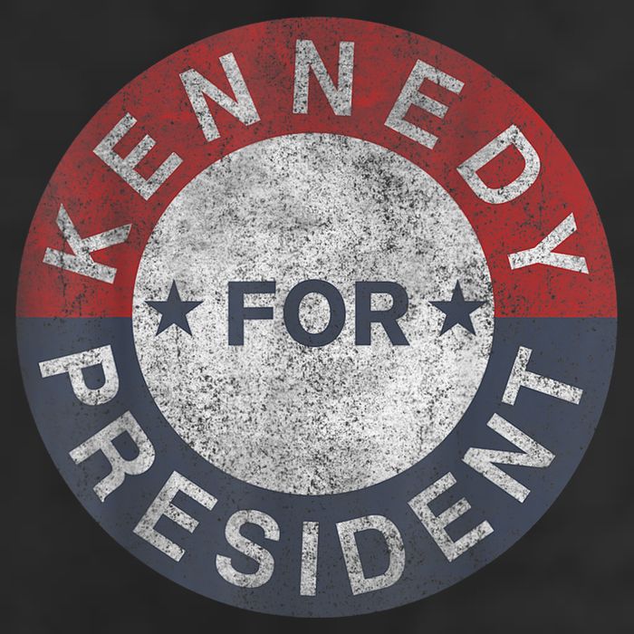 Kennedy For President JFK 1960 Adult Drive Performance Visor