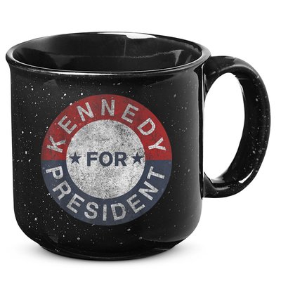 Kennedy For President JFK 1960 15oz Campfire Ceramic Mug